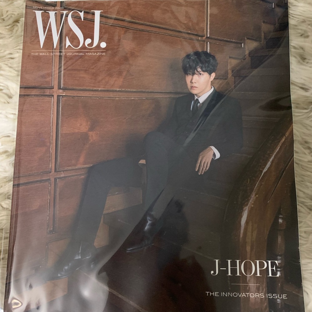 BTS WSJ Innovator Issue - Jhope Magazine